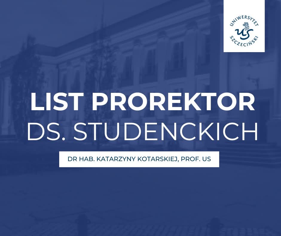 Wydarzenia na Uniwersytecie Warszawskim – słowa wsparcia Pani Prorektor ds. Studenckich