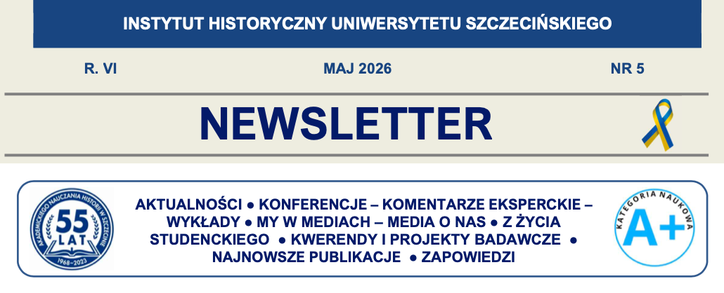 Newsletter Instytutu Historycznego US, V/2026