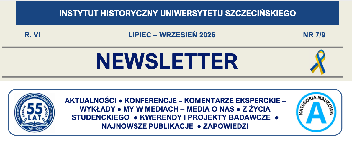 Newsletter Instytutu Historycznego US, VII-IX/2026
