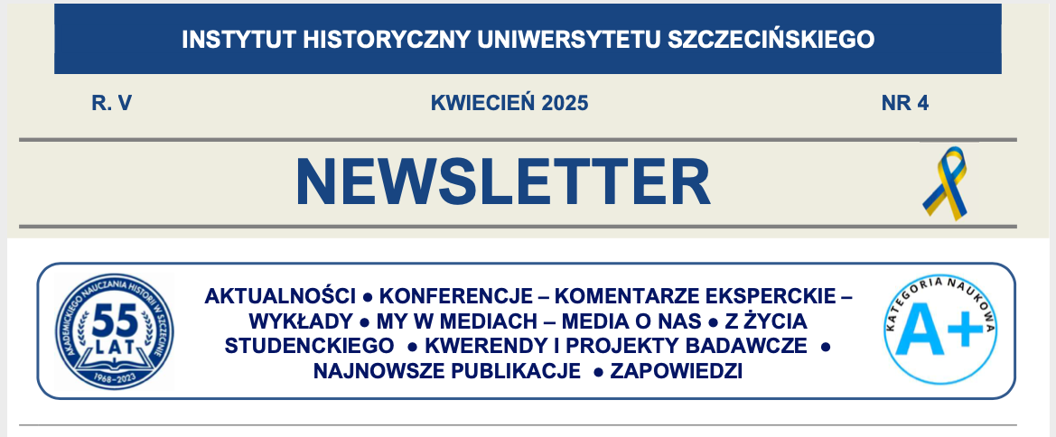 Newsletter Instytutu Historycznego US, IV/2025