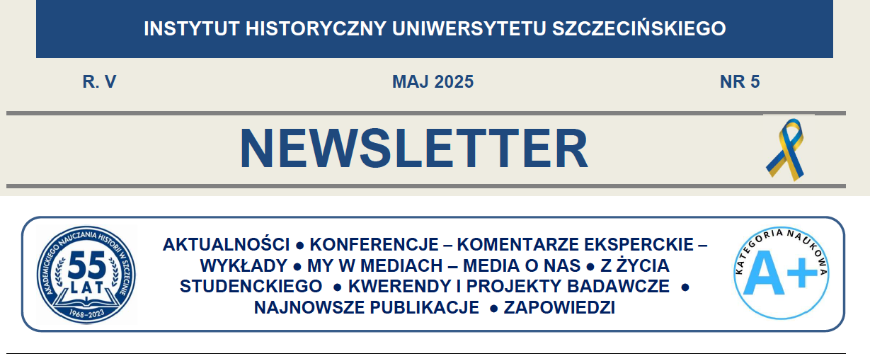 Newsletter Instytutu Historycznego US, V/2025