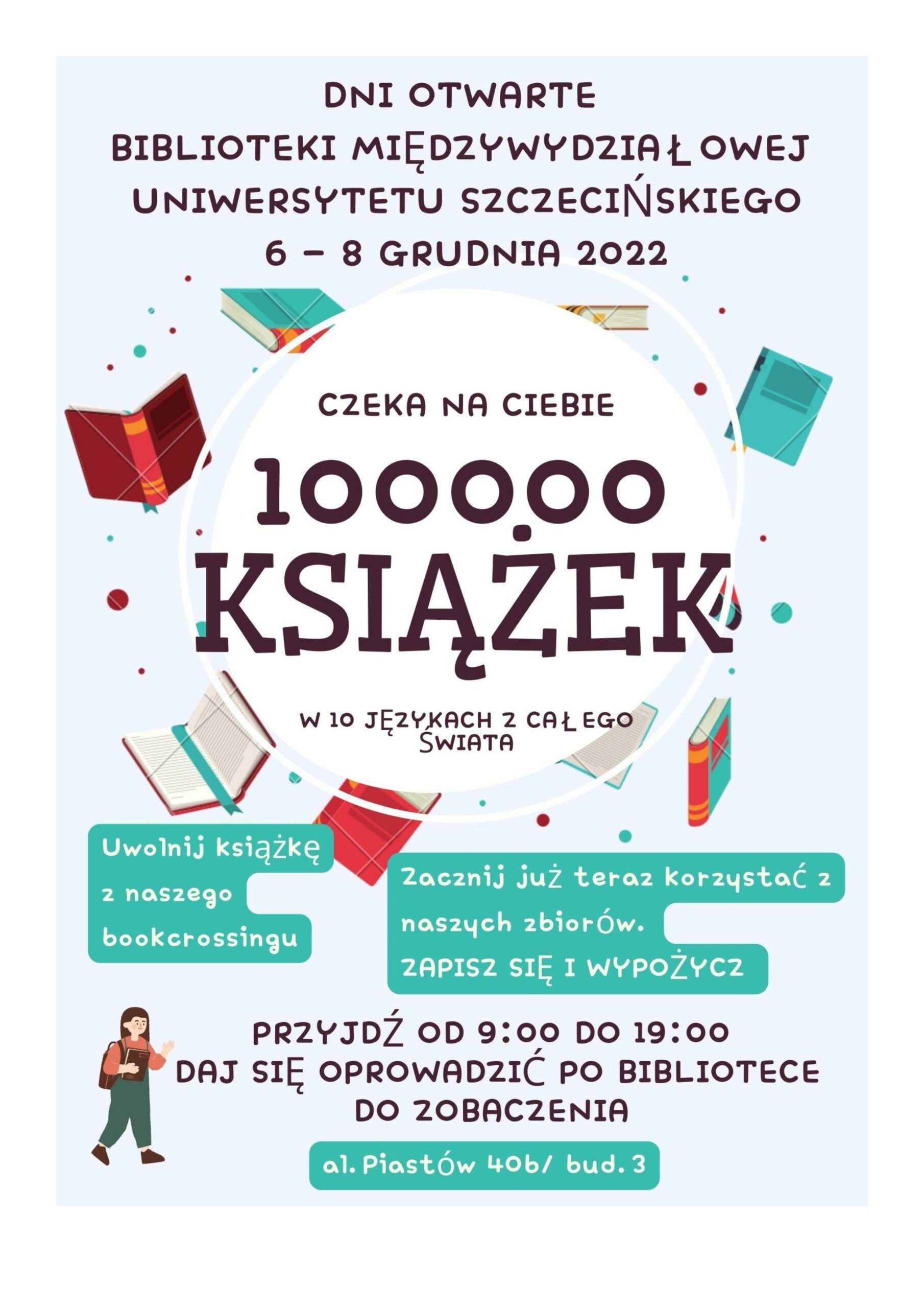 Dni Otwarte Biblioteki Międzywydziałowej 6-8 grudnia 2022 r.
