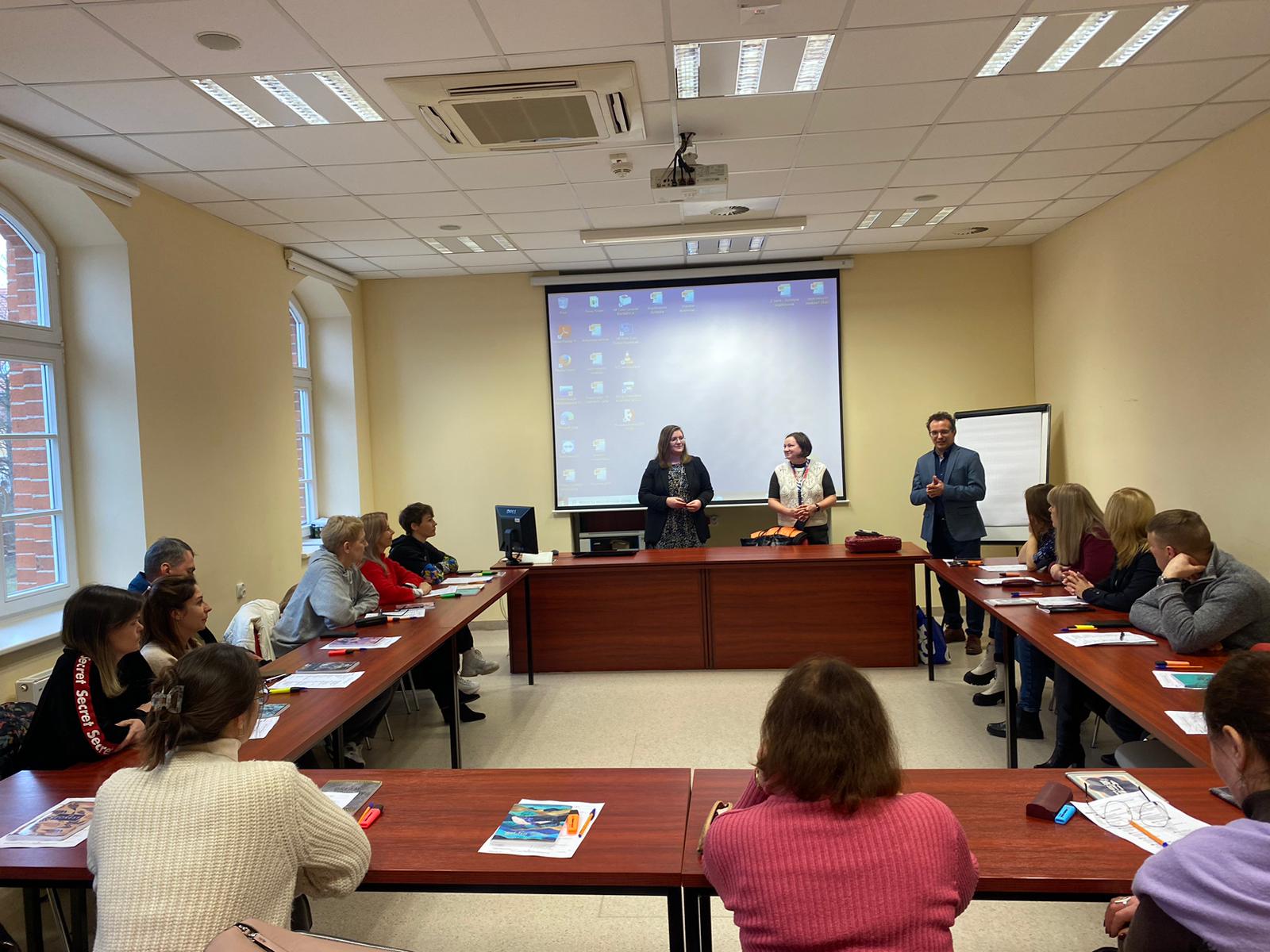 Kolejny kurs języka polskiego dla osób z Ukrainy w ramach współpracy Wydziału Humanistycznego US z Wojewódzkim Urzędem Pracy w Szczecinie