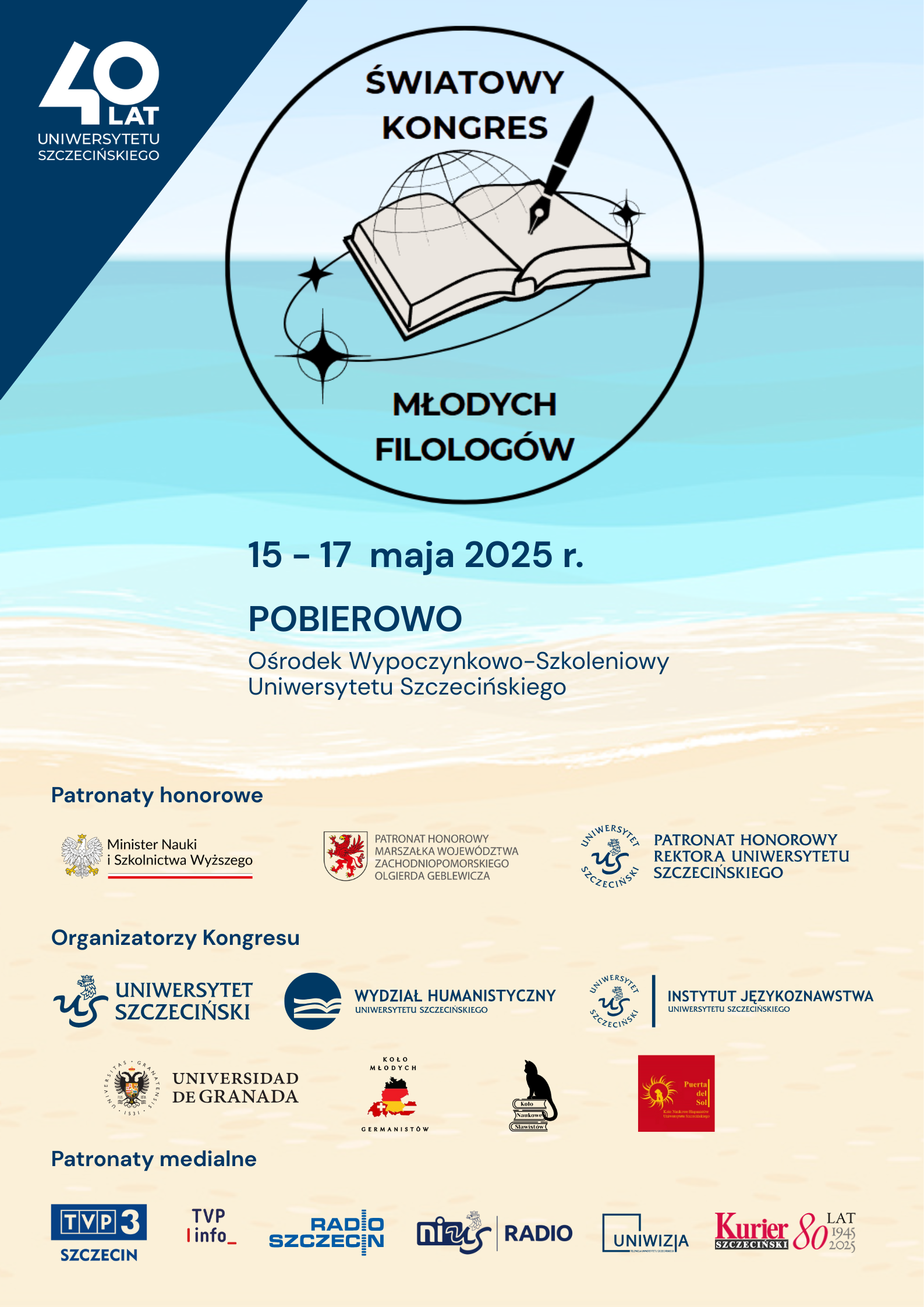 Światowy Kongres Młodych Filologów – Pobierowo, 15-17 maja 2025 roku