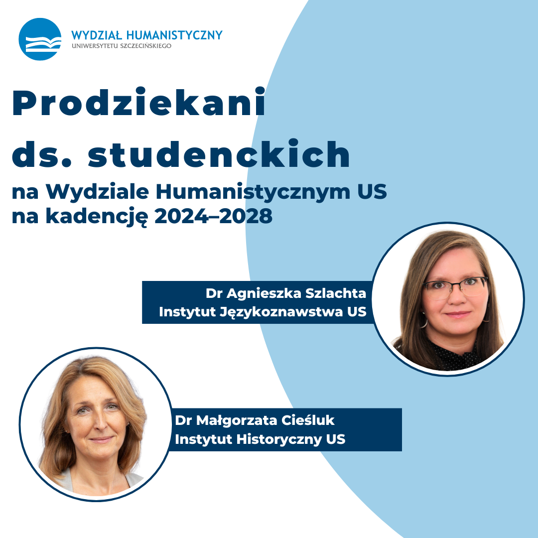Prodziekani ds. Studenckich na Wydziale Humanistycznym