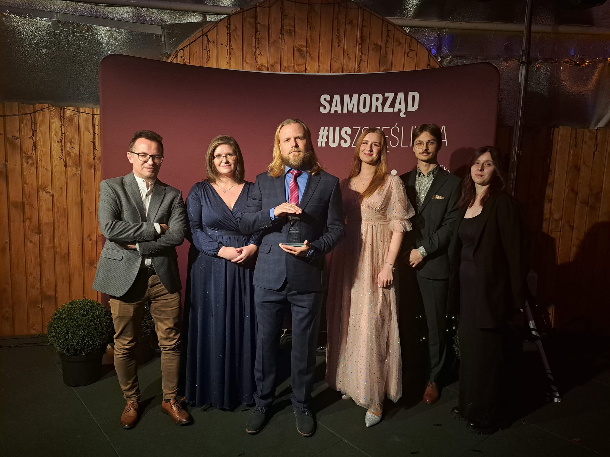 Pan dr Łukasz Muniowski Mentorem Wydziału Humanistycznego US