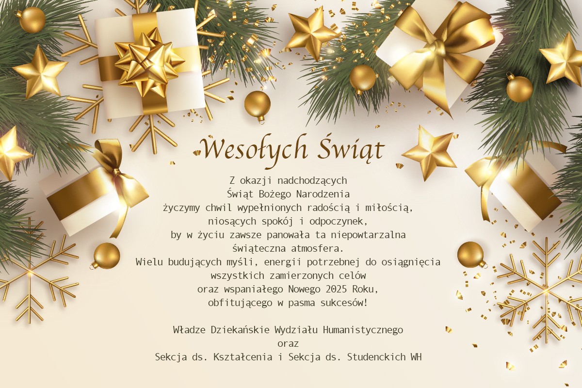 Życzymy Wesołych Świąt