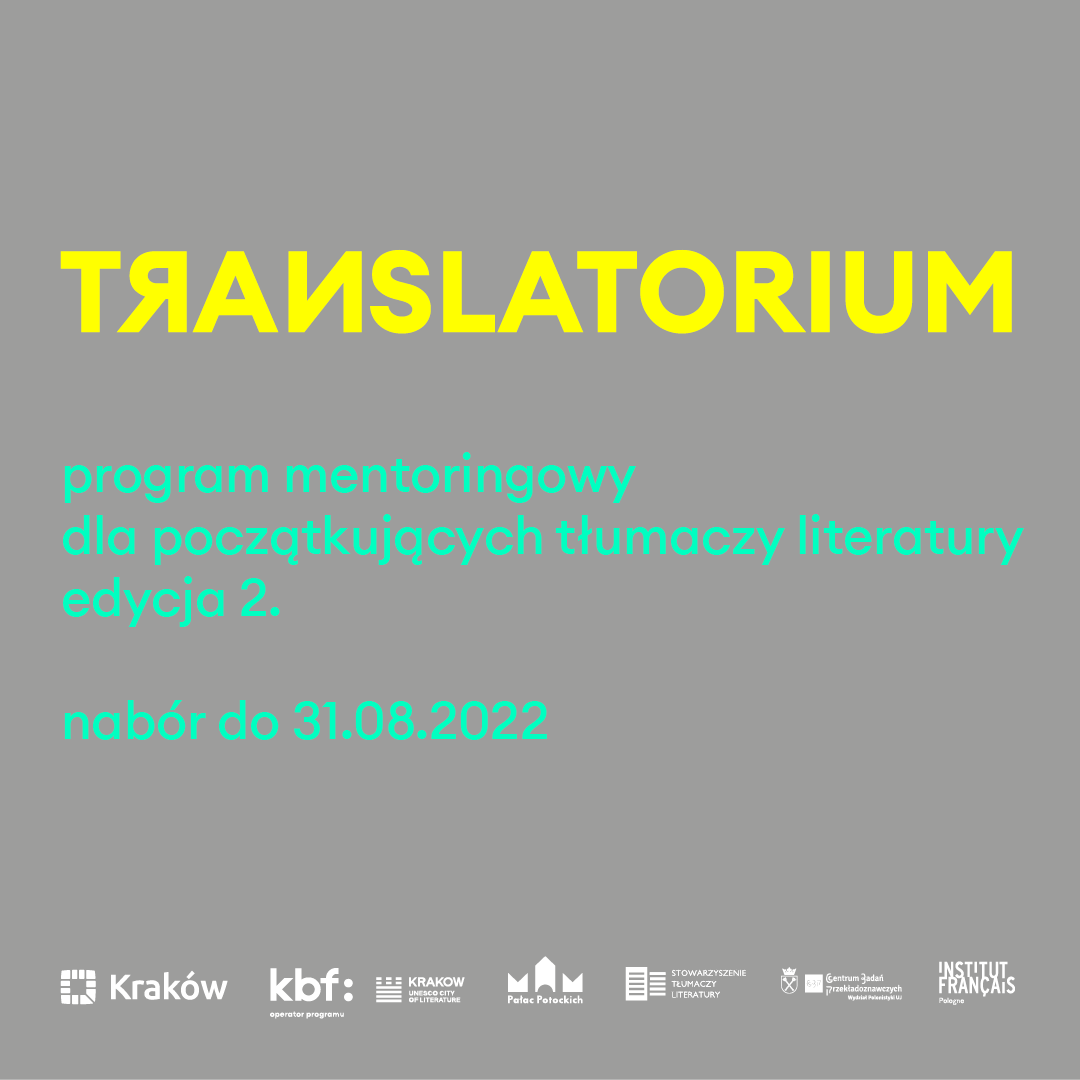 Nabór do Translatorium – programu mentoringowego  dla tłumaczek i tłumaczy